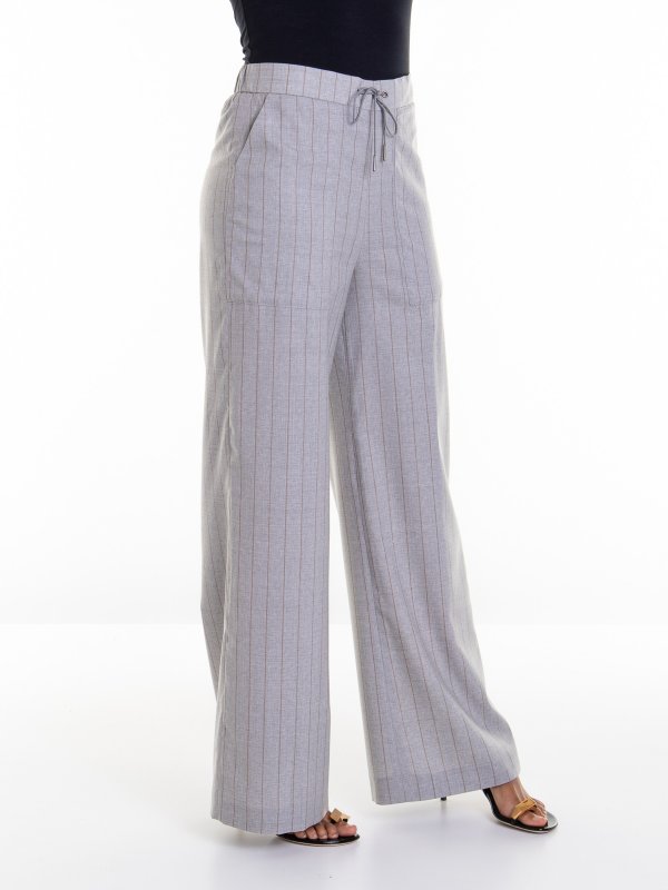 iKRIX FABIANA FILIPPI: カジュアルトラウザー - カジュアルパンツ - グレー