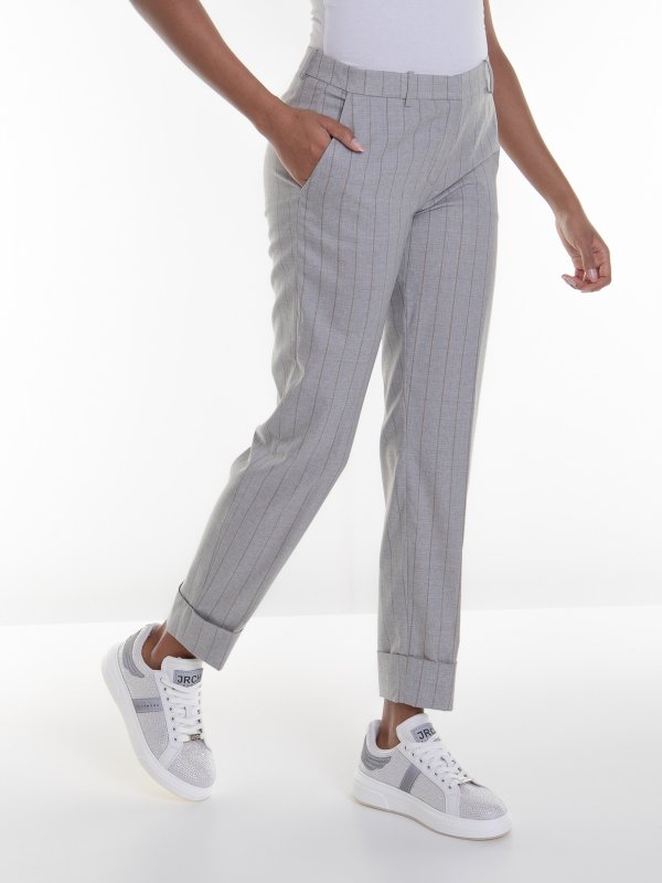 FABIANA FILIPPI buy online カジュアルパンツ - グレー