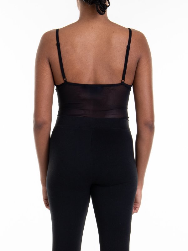 トップ/タンクトップ - 黒 shop online: JOHN RICHMOND