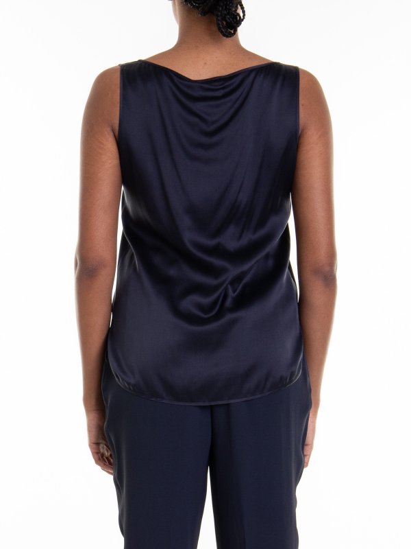 トップ/タンクトップ - ブルー shop online: Max Mara