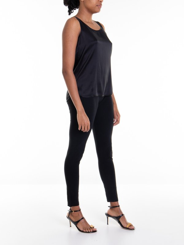 Max Mara: Tops & Tank tops online - Silk boat neck top