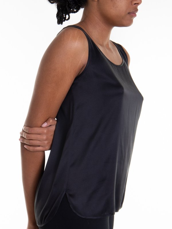 Max Mara buy online Silk boat neck top