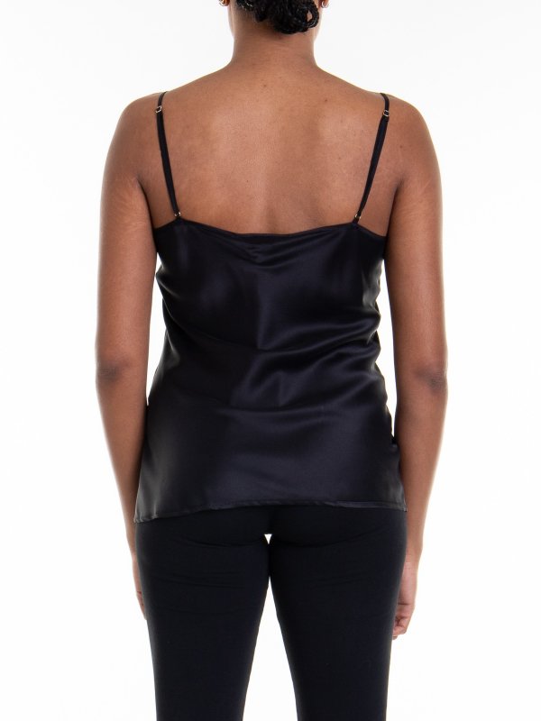 Silk top with thin straps shop online: Max Mara