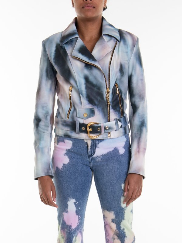 iKRIX ROBERTO CAVALLI: Lederjacken - Lederjacke - Bunt