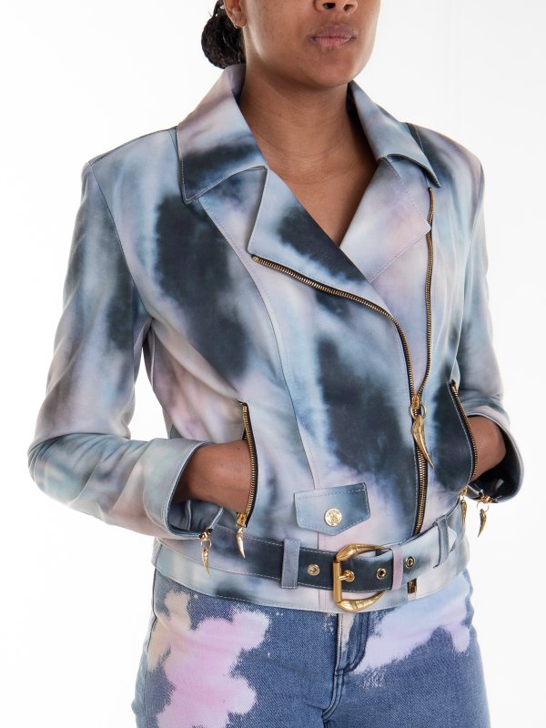 ROBERTO CAVALLI buy online Lederjacke - Bunt