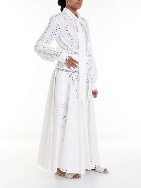 iKRIX ROBERTO CAVALLI: maxi dresses - Knitted long dress with lavalière