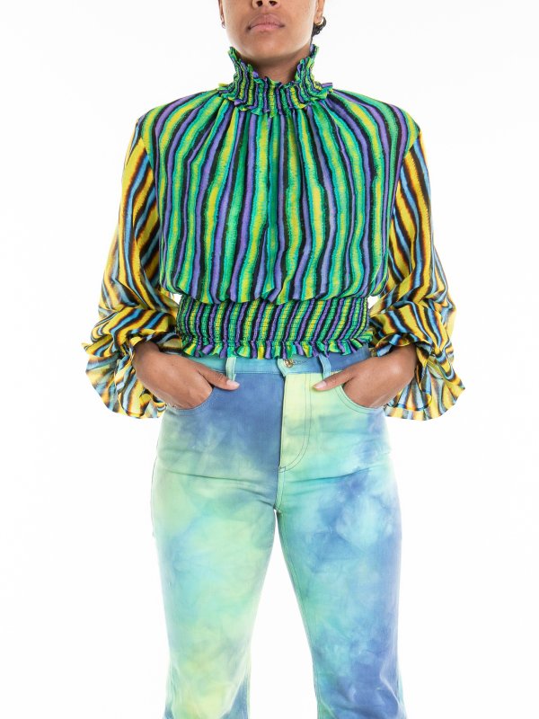 iKRIX ROBERTO CAVALLI: ブラウス - ブラウス - マルチカラー