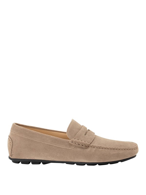 CORNELIANI: Loafers & Slippers - Suede loafers