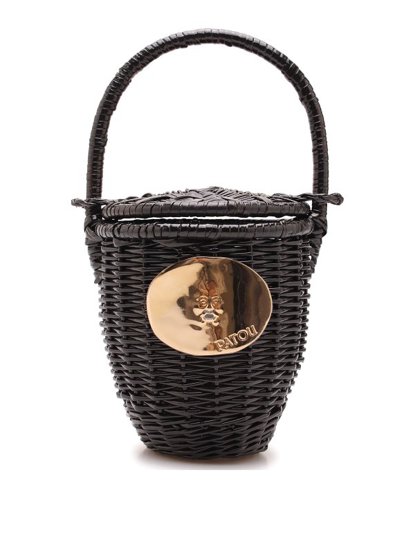 PATOU: バケットバッグ - バケットバッグ - 黒