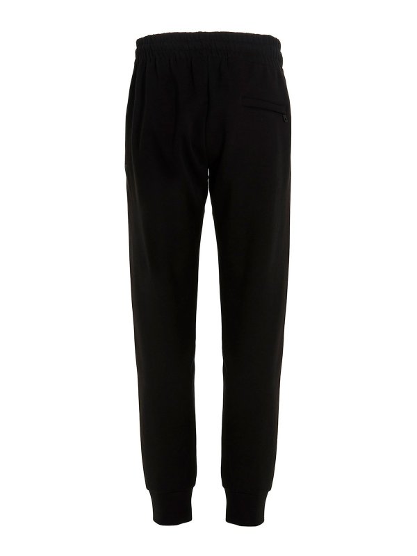 DOLCE & GABBANA: tracksuit bottoms online - Black sicily joggers