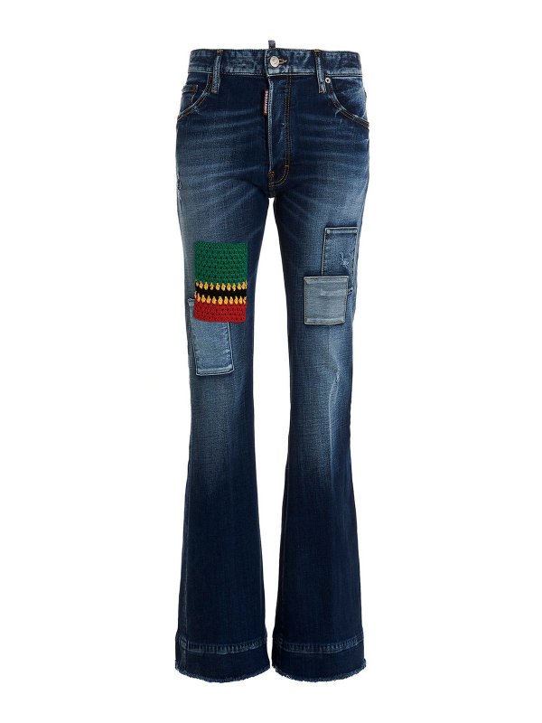 DSQUARED2: Jeans patte d