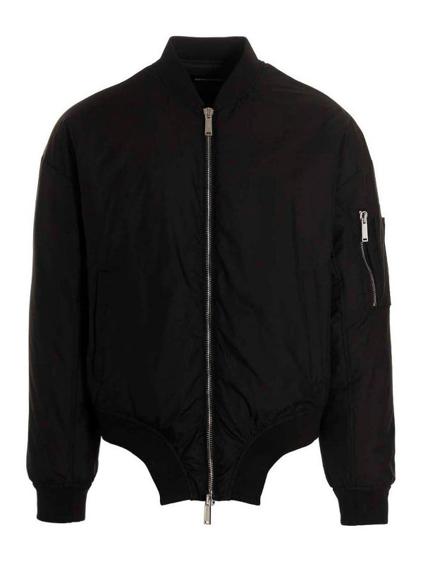 DSQUARED2: padded jackets - D2 on the wave bomber