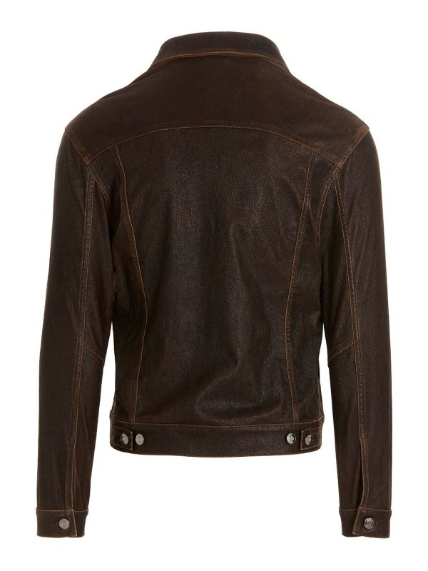 GIORGIO BRATO: leather jacket online - Leather jacket
