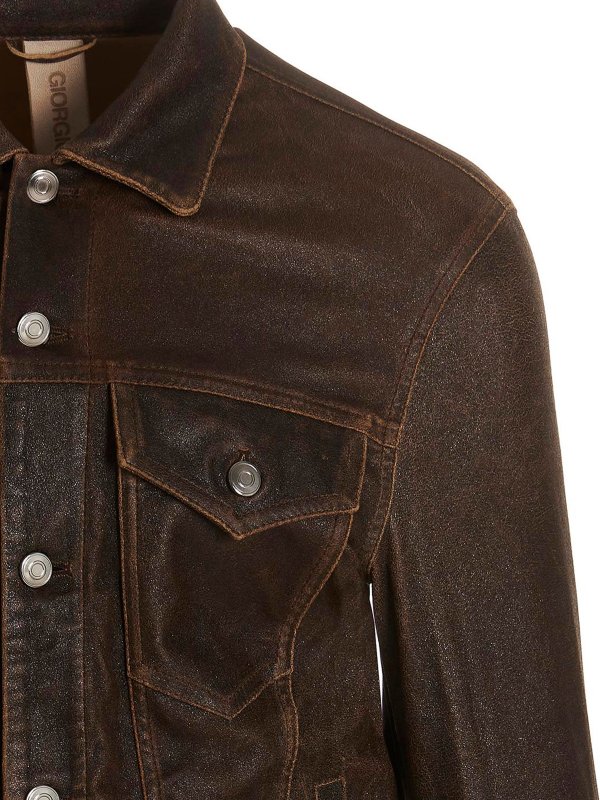 iKRIX GIORGIO BRATO: leather jacket - Leather jacket