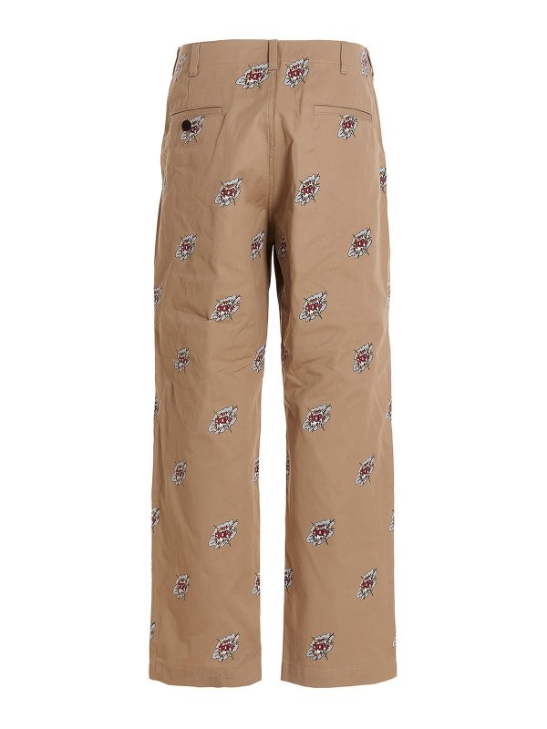 JUNYA WATANABE: casual trousers online - Pop roy lichtenstein pants
