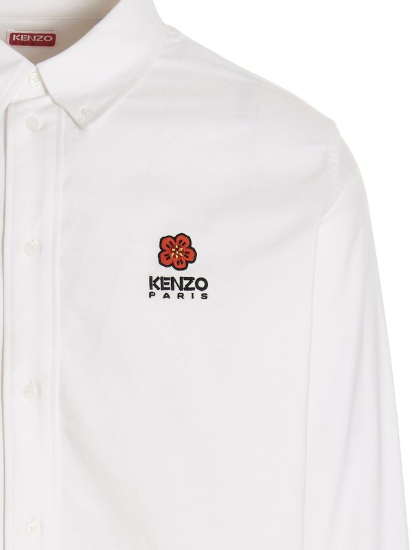 iKRIX KENZO: shirts - Embroidered logo shirt