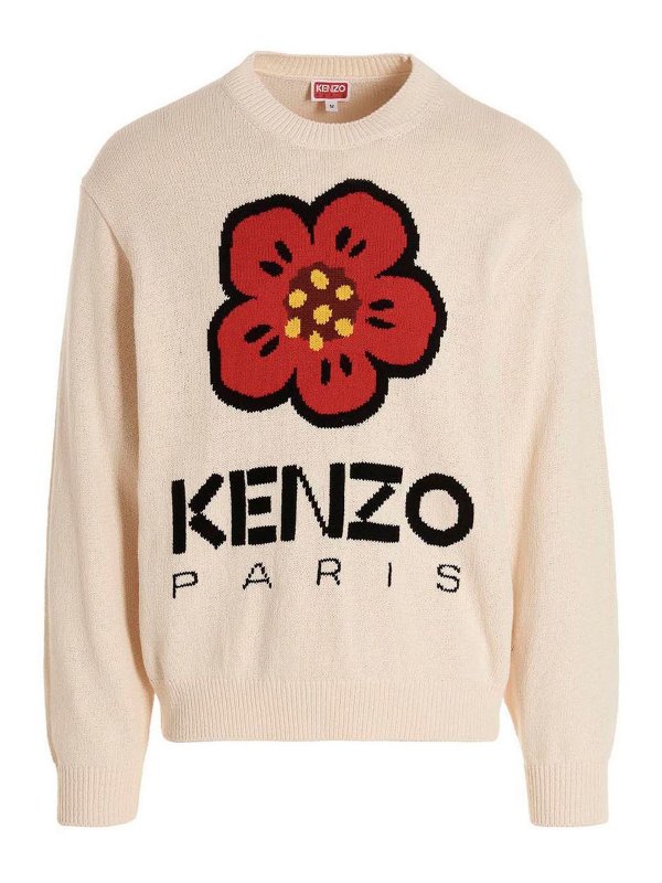 KENZO: クルーネック - クルーネック - Boke Flower