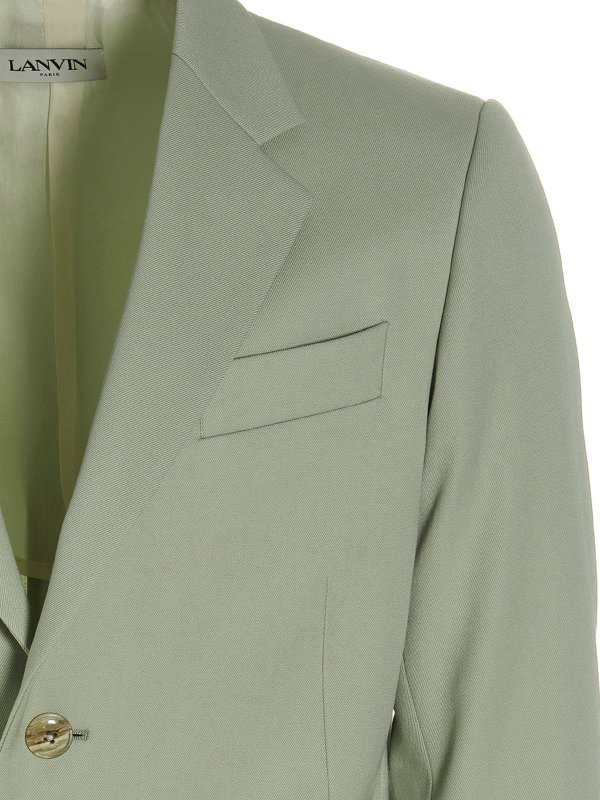 iKRIX LANVIN: blazers - Wool single breast blazer jacket