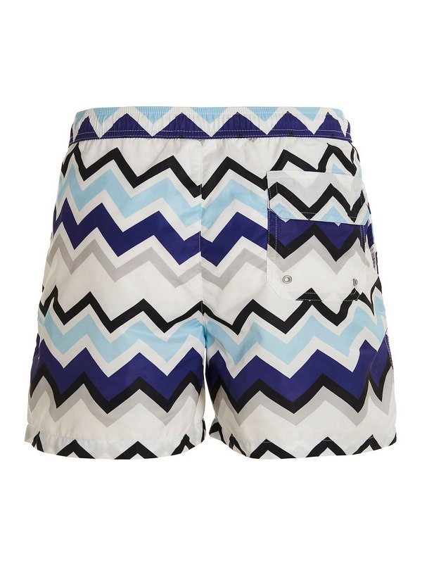 MISSONI: Swim shorts & swimming trunks online - Zigzag swim shorts