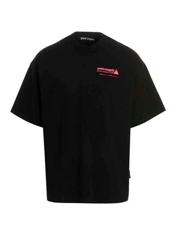 Palm Angels: Camisetas - Camiseta - Pa Ski Club