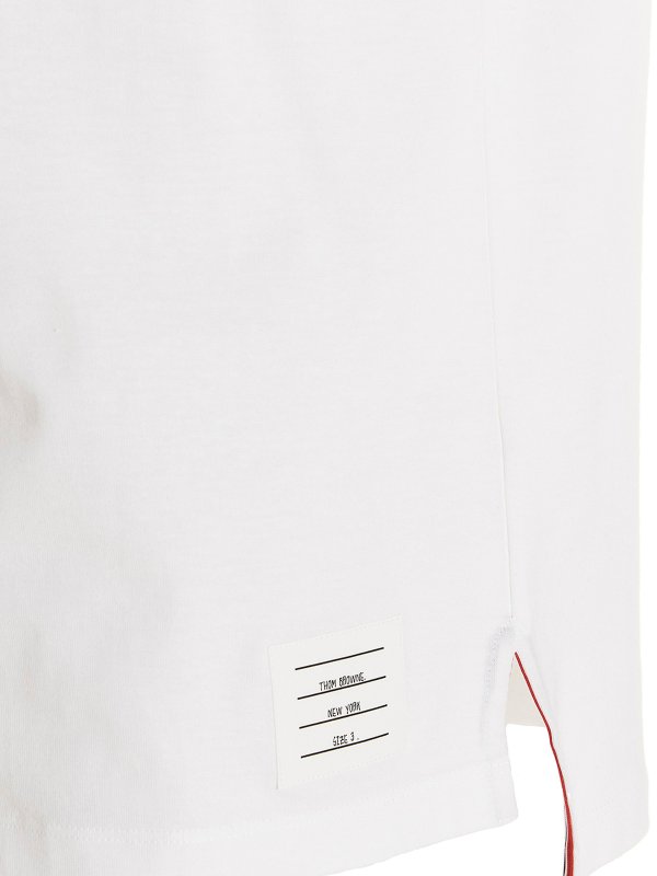 Rwb T-shirt shop online: THOM BROWNE
