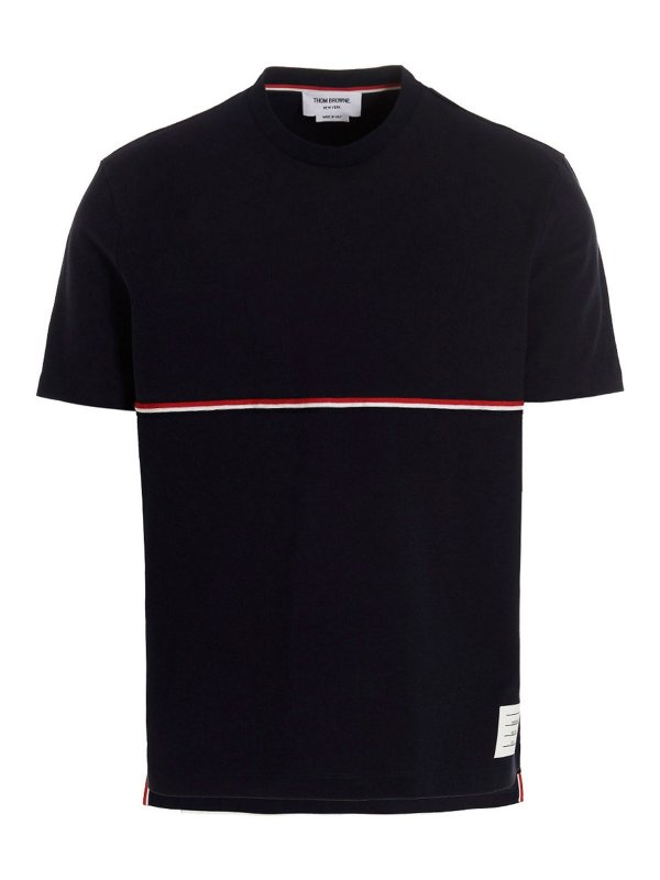 THOM BROWNE: t-shirts - Rwb T-shirt