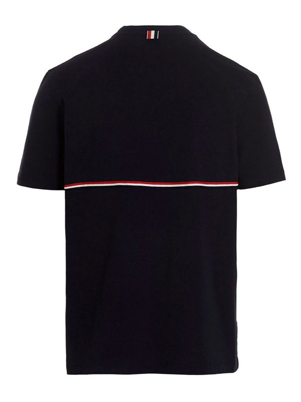 THOM BROWNE: t-shirts online - Rwb T-shirt