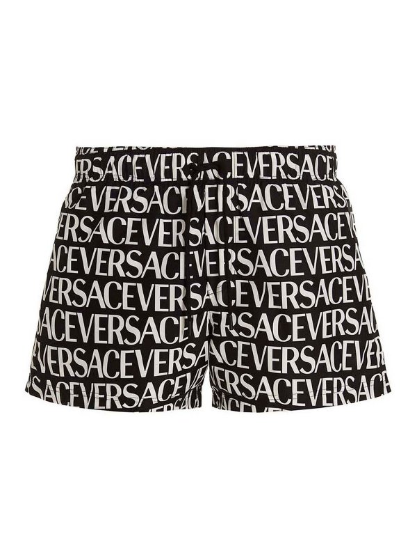 VERSACE: Badeanzüge und Badehosen - Badehose - Schwarz