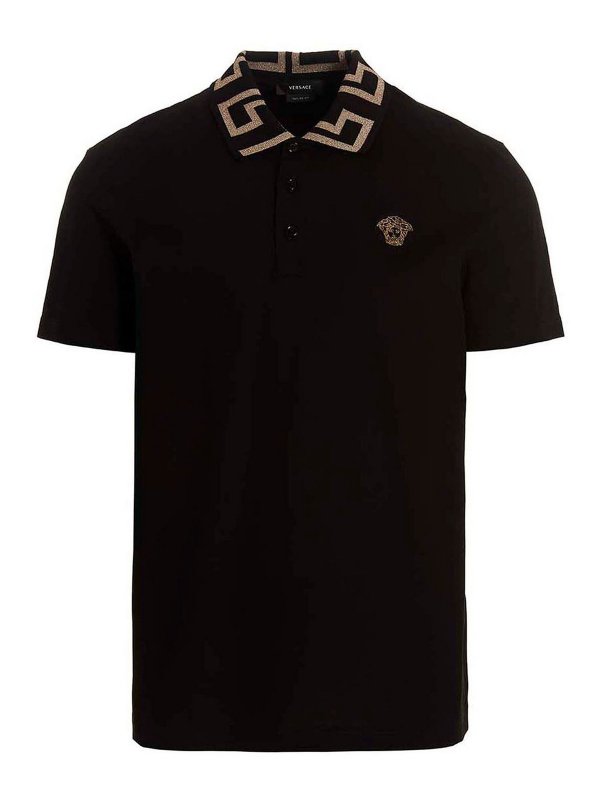 VERSACE: ポロシャツ - ポロシャツ - Greca