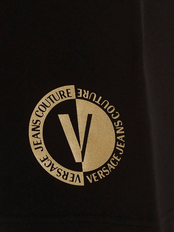 ショートパンツ - 黒 shop online: Versace Jeans Couture