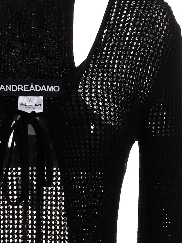iKRIX ANDREĀDAMO: cardigans - Openwork long cardigan
