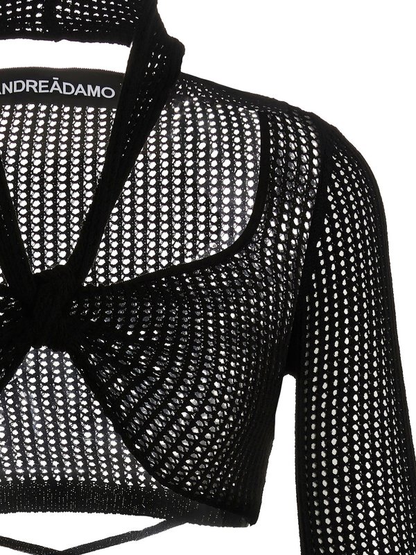 iKRIX ANDREĀDAMO: Tops & Tank tops - Openwork cropped top