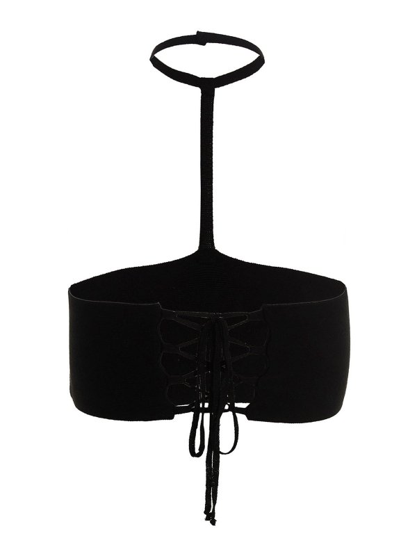 ANDREĀDAMO: Tops & Tank tops online - Lacing top cropped