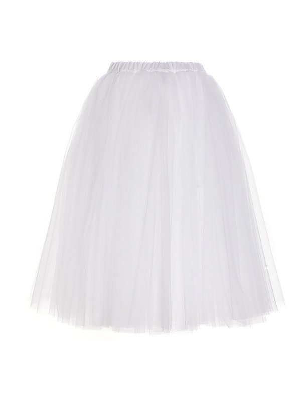 COMME DES GARCONS: ニーレングススカート＆ミディ丈 online - 膝丈/ミディスカート - 白