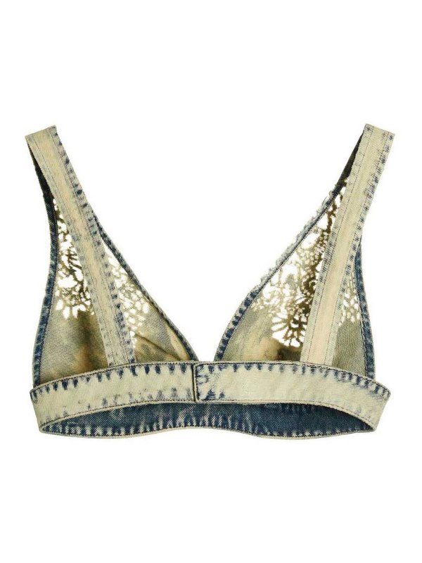 DIESEL: Tops und Tank Tops online - Top - Hellblau