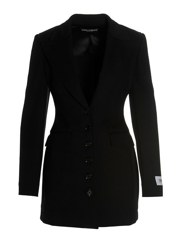 DOLCE & GABBANA: Blazer - Blazer - Schwarz