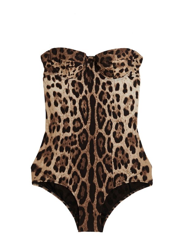 The Best Shops DOLCE & GABBANA: costumi interi - Costume intero leopardato
