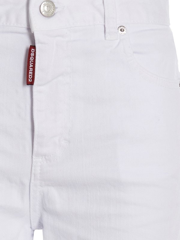 iKRIX DSQUARED2: ベルボトムジーンズ - フレアジーンズ - Super Flared Cropped