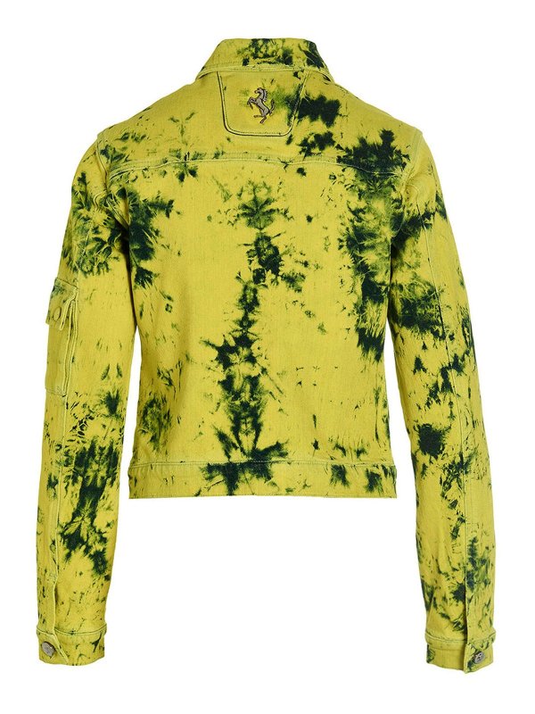 FERRARI: デニムジャケット online - デニムジャケット - イエロー