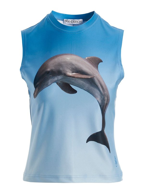 J.W. ANDERSON: Tops & Débardeurs - Top - Dolphin