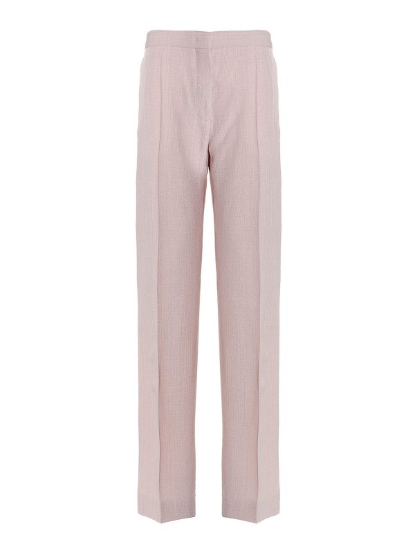 JIL SANDER: カジュアルトラウザー - カジュアルパンツ - ピンク