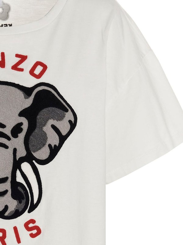 iKRIX KENZO: t-shirts - Logo embroidery T-shirt