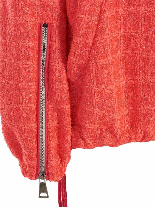 Chris windbreaker tweed jacket shop online: KHRISJOY