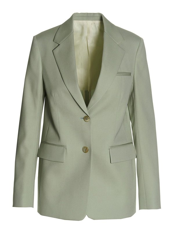 LANVIN: blazers - Wool single breast blazer jacket