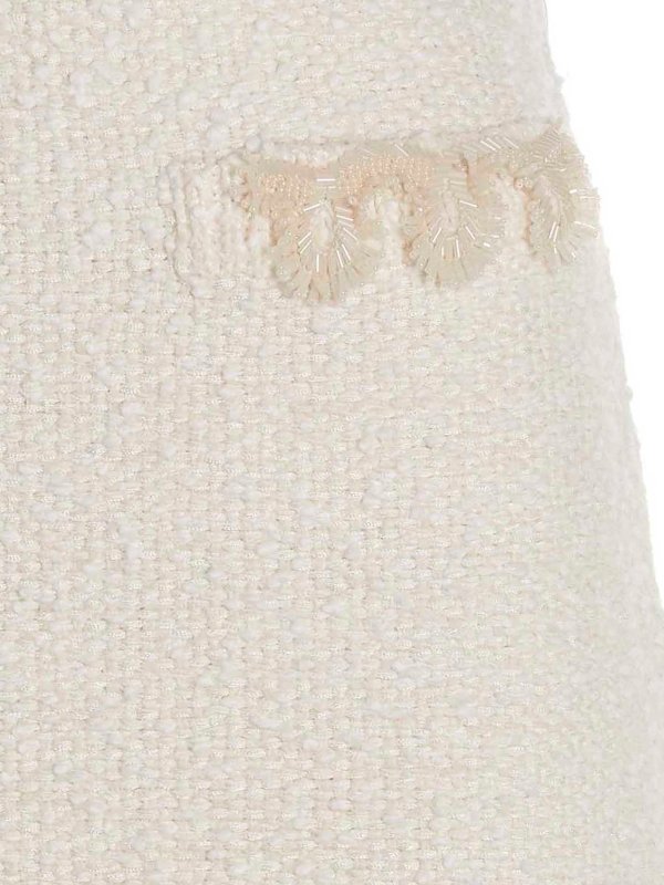 iKRIX LANVIN: Minifaldas - Minifalda - Blanco