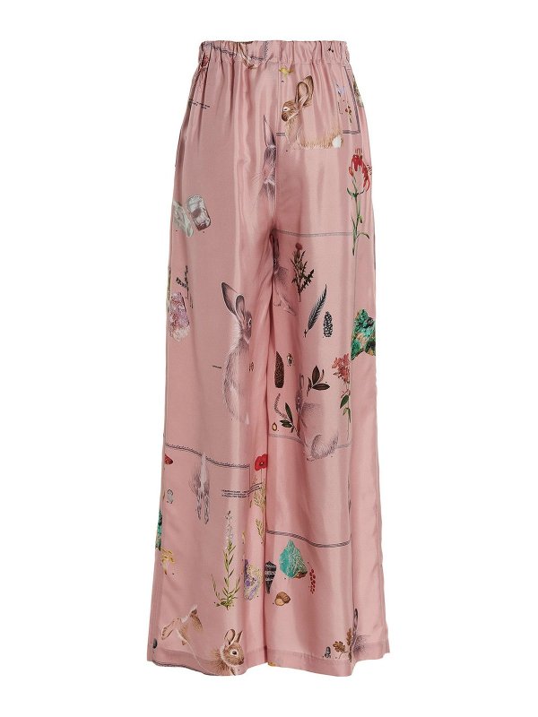 LANVIN: casual trousers online - Botanical pants