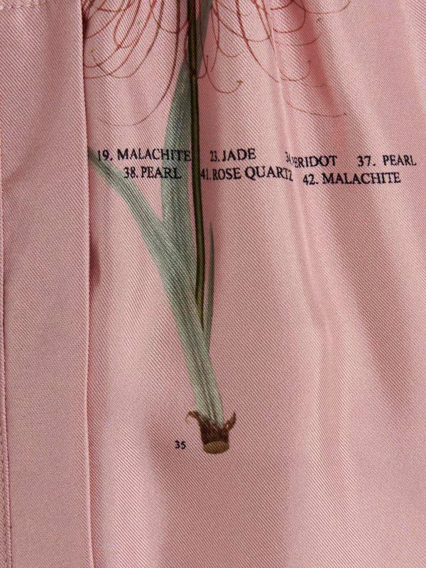 Botanical pants shop online: LANVIN