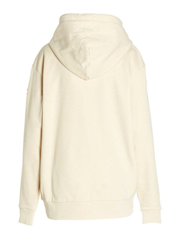 MONCLER: Sweatshirts und Pullover online - Sweatshirt - Weiß