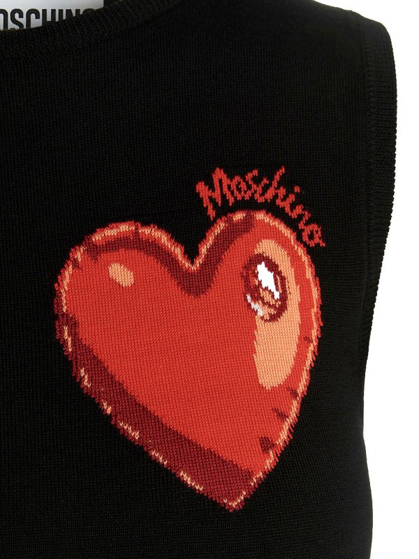 iKRIX MOSCHINO: ショートドレス - ショートドレス - 黒