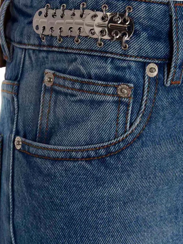 Metal disk jeans shop online: PACO RABANNE